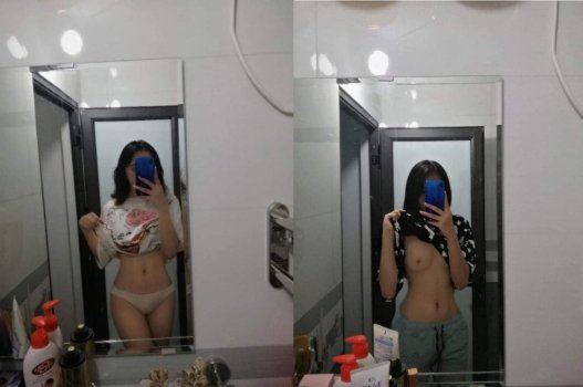 Nữ sinh viên ngoan ngoãn lưu giữ khoảnh khắc quyến rũ